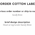 PPLR_HIDDEN_PRODUCT Reorder Previous Label Design - COTTON