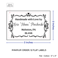 PPLR_HIDDEN_PRODUCT Swirl Accent Border (2"x3" Cotton - 12 labels/set)