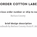 PPLR_HIDDEN_PRODUCT Reorder Previous Label Design - COTTON