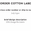 PPLR_HIDDEN_PRODUCT Reorder Previous Label Design - COTTON