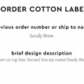 PPLR_HIDDEN_PRODUCT Reorder Previous Label Design - COTTON