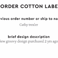 PPLR_HIDDEN_PRODUCT Reorder Previous Label Design - COTTON