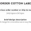 PPLR_HIDDEN_PRODUCT Reorder Previous Label Design - COTTON