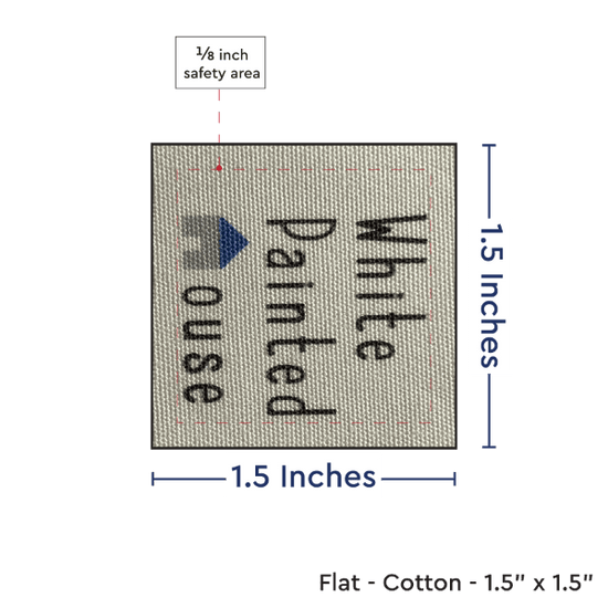PPLR_HIDDEN_PRODUCT Print your Logo or Image on FLAT Cotton Tags