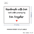 PPLR_HIDDEN_PRODUCT Large Text Only Label (2"x3"-Cotton)