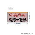PPLR_HIDDEN_PRODUCT Print your Logo or Image on FLAT Cotton Tags