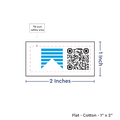 PPLR_HIDDEN_PRODUCT Print your Logo or Image on FLAT Cotton Tags