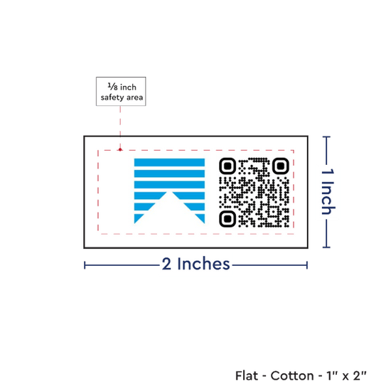 PPLR_HIDDEN_PRODUCT Print your Logo or Image on FLAT Cotton Tags