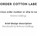 PPLR_HIDDEN_PRODUCT Reorder Previous Label Design - COTTON