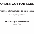 PPLR_HIDDEN_PRODUCT Reorder Previous Label Design - COTTON