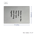 PPLR_HIDDEN_PRODUCT Print your Logo or Image on FLAT Cotton Tags