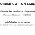 PPLR_HIDDEN_PRODUCT Reorder Previous Label Design - COTTON