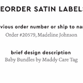 PPLR_HIDDEN_PRODUCT Reorder Previous Label Design - SATIN