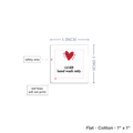 PPLR_HIDDEN_PRODUCT Sparkling Heart (1"x1"-Cotton)