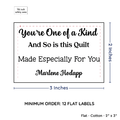 PPLR_HIDDEN_PRODUCT Large Text Only Label (2"x3"-Cotton)
