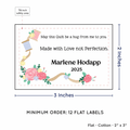 PPLR_HIDDEN_PRODUCT Thread and Flowers (2"x3" Cotton - 12 labels/set)