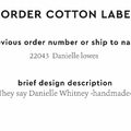 PPLR_HIDDEN_PRODUCT Reorder Previous Label Design - COTTON
