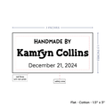 PPLR_HIDDEN_PRODUCT Text Only Medium Large Label (1.5"x3"-Cotton)