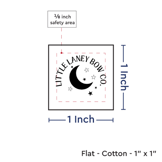 PPLR_HIDDEN_PRODUCT Print your Logo or Image on FLAT Cotton Tags