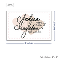 PPLR_HIDDEN_PRODUCT Print your Logo or Image on FLAT Cotton Tags