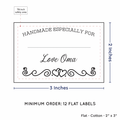 PPLR_HIDDEN_PRODUCT Double heart border with Fill in Blanks (2"x3" Cotton - 12 labels/set)