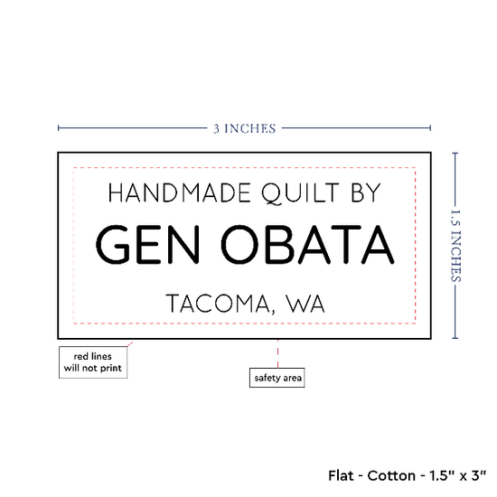 PPLR_HIDDEN_PRODUCT Text Only Medium Large Label (1.5"x3"-Cotton)