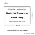 PPLR_HIDDEN_PRODUCT Large Text Only Label (2"x3"-Cotton)