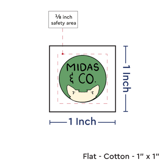 PPLR_HIDDEN_PRODUCT Print your Logo or Image on FLAT Cotton Tags