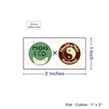 PPLR_HIDDEN_PRODUCT Print your Logo or Image on FLAT Cotton Tags