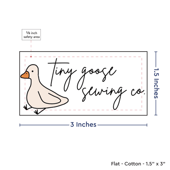 PPLR_HIDDEN_PRODUCT Print your Logo or Image on FLAT Cotton Tags
