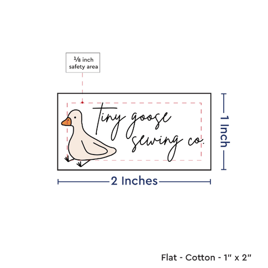 PPLR_HIDDEN_PRODUCT Print your Logo or Image on FLAT Cotton Tags