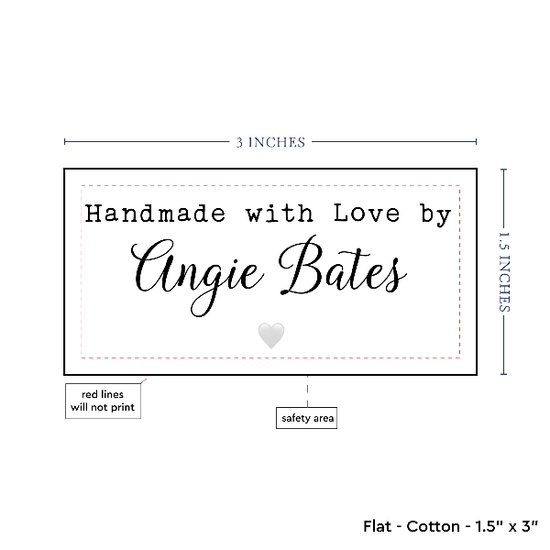 PPLR_HIDDEN_PRODUCT Text Only Medium Large Label (1.5"x3"-Cotton)
