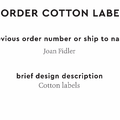 PPLR_HIDDEN_PRODUCT Reorder Previous Label Design - COTTON