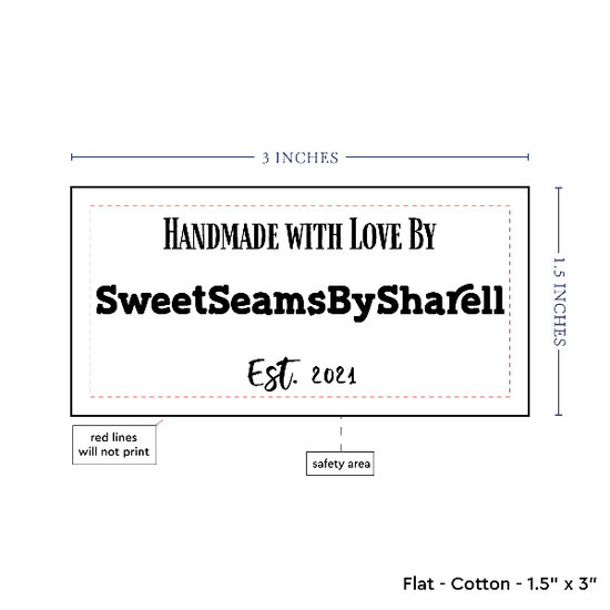 PPLR_HIDDEN_PRODUCT Text Only Medium Large Label (1.5"x3"-Cotton)