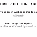 PPLR_HIDDEN_PRODUCT Reorder Previous Label Design - COTTON