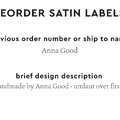 PPLR_HIDDEN_PRODUCT Reorder Previous Label Design - SATIN