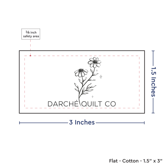 PPLR_HIDDEN_PRODUCT Print your Logo or Image on FLAT Cotton Tags