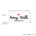 PPLR_HIDDEN_PRODUCT Simple Heart (2"x1"-Cotton)