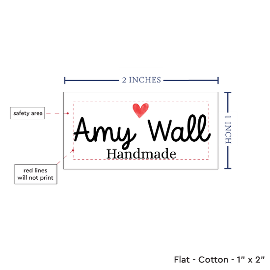 PPLR_HIDDEN_PRODUCT Simple Heart (2"x1"-Cotton)