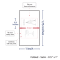 PPLR_HIDDEN_PRODUCT Print Your Logo/Image on Satin Tags (1" wide - Satin)