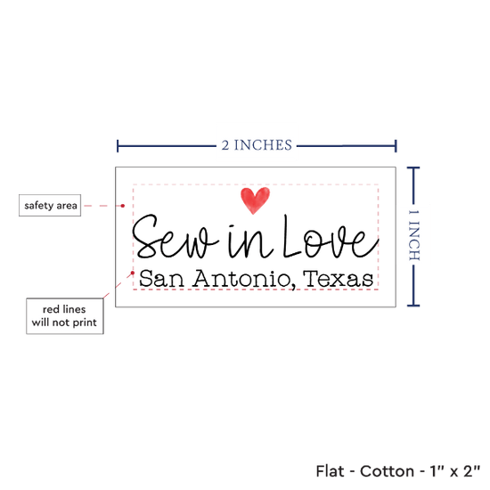 PPLR_HIDDEN_PRODUCT Simple Heart (2"x1"-Cotton)