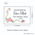 PPLR_HIDDEN_PRODUCT Thread and Flowers (2"x3" Cotton - 12 labels/set)