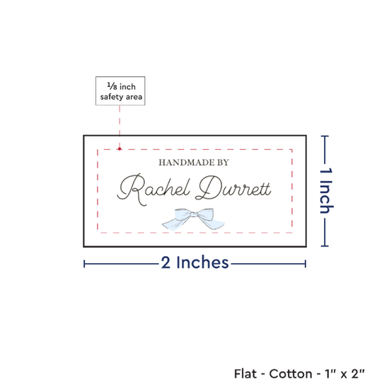 PPLR_HIDDEN_PRODUCT Print your Logo or Image on FLAT Cotton Tags