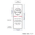 PPLR_HIDDEN_PRODUCT Circle Bow (1" wide - Satin)