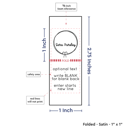 PPLR_HIDDEN_PRODUCT Circle Bow (1" wide - Satin)