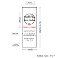 PPLR_HIDDEN_PRODUCT Circle Bow (1" wide - Satin)