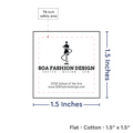 PPLR_HIDDEN_PRODUCT Print your Logo or Image on FLAT Cotton Tags