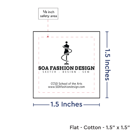PPLR_HIDDEN_PRODUCT Print your Logo or Image on FLAT Cotton Tags