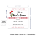 PPLR_HIDDEN_PRODUCT Spring Tulips (2"x1"-Cotton)