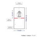 PPLR_HIDDEN_PRODUCT Print Your Logo or Image on FOLDED Cotton Tags